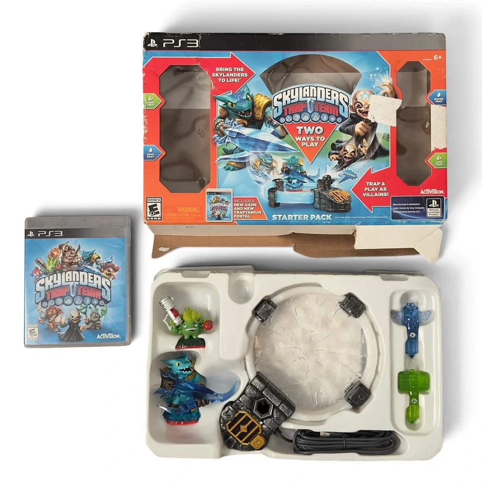 Skylanders Trap Team Starter Pack PS3 Playstation 3 Activision